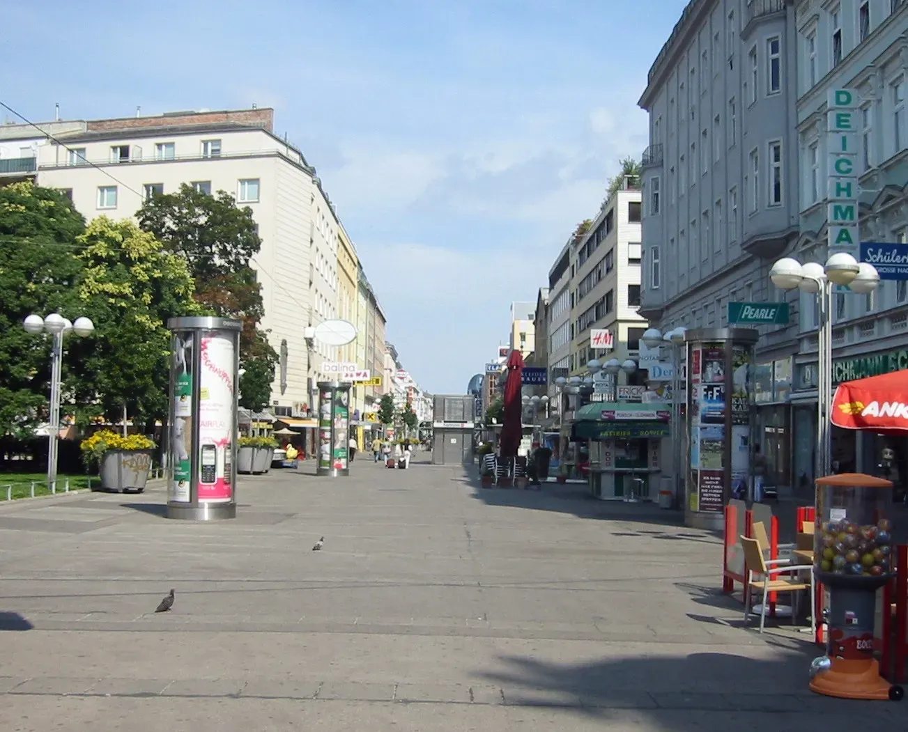 Wien, Fußgängerzone Favoritenstraße